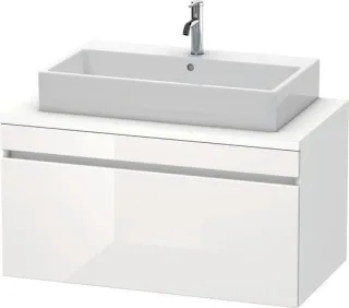 Duravit DuraStyle Konsolenwaschtischunterbau wandhängend Weiß Hochglanz & Matt 1000x548x512 mm - DS5 DS531402218