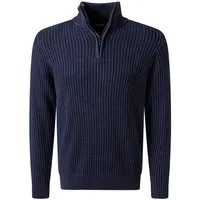 Pioneer Authentic Jeans Troyer Knit 1/1 Troyer in Strick-Optik