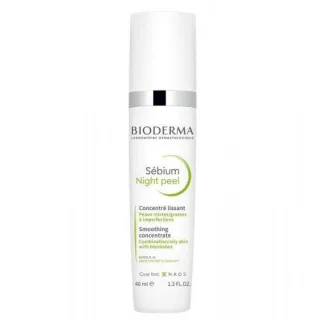 Bioderma Sebium Nacht-Peeling Glättendes Konzentratgelee 40ml