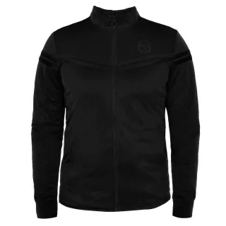 Sergio Tacchini Long Sleeve Reißverschluss UP Black Herren Zone Track Jacke 38169 167