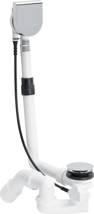 Viega Ab-und Überlauf Multiplex, 6171.10 in 560mmxDN40/50 verchromt 724566
