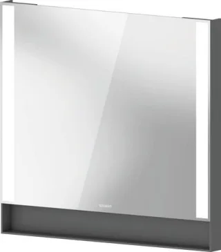 Duravit Qatego Spiegel Graphit Matt 800x65x750 mm - QA7082049490000 QA7082049490000
