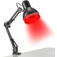 AFKSMILE Infrarotlampe 100W Infrarotlicht Rotlichtlampe Wärmelampe Schmerzlinderung, E27 inkl