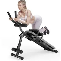 Gywowken Bauchmuskelmaschine Bauchmuskeltrainer Bauchtrainer Faltbar