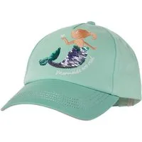 MAXIMO Baseball Cap KIDS GIRL-Cap Meerjungfrau Metallverschluß (1-St)