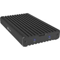 IB-2817M-C32 , Laufwerksgehäuse schwarz, 2 Bay Gehäuse für M.2 NVMe via USB 3.2 Gen 2x2 Type-C