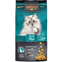 Leonardo Catfood Adult Fish - leicht verdauliches Trockenfutter mit frischem Lachs, Trockenfutter für: Katzen