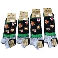 Mein Style Sneakersocken Schwarzwaldsneaker Fun Zapfen (1 Paar, 1-Paar, 1 Paar) lustige Schwarzwaldmotive
