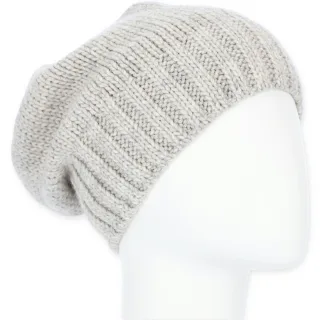 Halsüberkopf Accessoires - Beani Rippe BW-Fleece sand - Gr. - OS