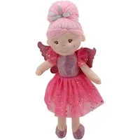 Sweety-Toys Stoffpuppe Sweety Toys 13241 Stoffpuppe Fee Plüschtier Prinzessin 30 cm rosa