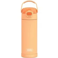 THERMOS Isolierflasche FUNTAINER Water Bottle, doppelwandiger Edelstahl, spülmaschinenfest, 0,47l, 12h kalt, mit dichschließendem Push Button Lid