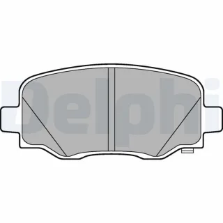 Delphi Bremsbel?ge hinten Alfa Romeo Fiat Jeep