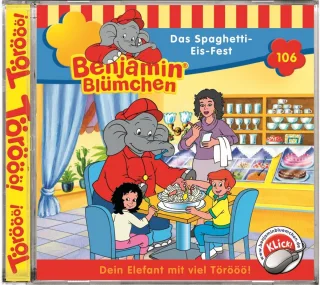 Das Spaghetti Eis Fest [Audio CD] Benjamin Blümchen