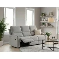 OTTO home 3-Sitzer NAPORI Struktur, Multimediasofa, Kinosessel XXL, Kinosofa mit 2 x Relaxfunktion und Getränkehalter
