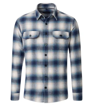 CASAMODA - Hemdjacke blau - Gr. - L