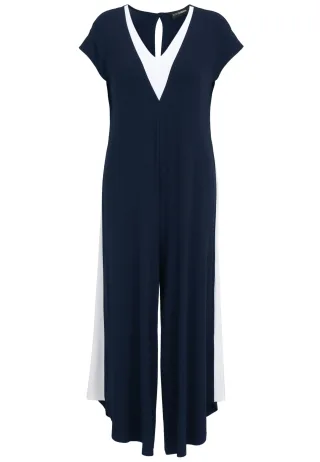 Doris Streich - Jumpsuit marine - Gr. - 50