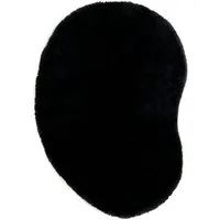 Bruno Banani Hochflor-Teppich Dana Bean shape, besondere Form, weich, Mikrofaser Teppiche, U-förmig, Höhe: 30 mm, organische Form, uni, Wohnzimmer, Schlafzimmer, Esszimmer