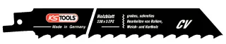KS Tools Säbelsägeblatt, CV, 230mm, 8,5mm, 5er Pack - 129.4022