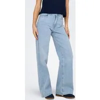JDY High-waist-Jeans JDYFELINA-FINA HW WIDE JNS LBD DNM NOOS