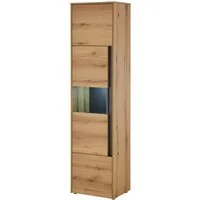 Home affaire Vitrine City/Giron, moderner Hochschrank, Glasvitrine zeitlos, modern, ausreichend Stauraum, vielseitig einsetzbar