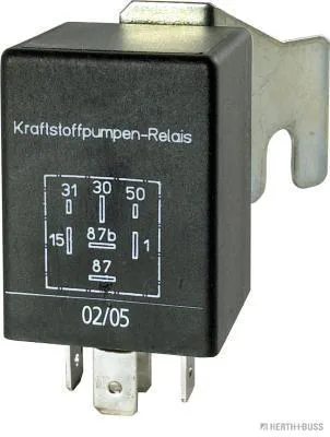 HERTH&BUSS Relais, Kraftstoffpumpe, 12 V, 16 A, 7 pins - 75614042