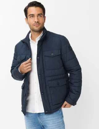 Brax Herren Steppjacke Style GEORGE navy, dunkelblau, Gr. M
