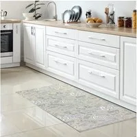Carpetia Küchenläufer Küchenteppich Modern, rechteckig, Höhe: 5 mm, rutschhemmender Rücken, pflegeleicht, robust