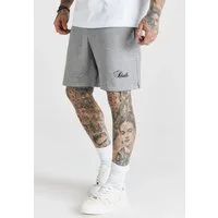Siksilk Shorts SikSilk Herren Grau Marl Essentials Shorts