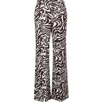 Sportalm Kitzbühel Schlaghose mit allover Animalprint