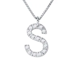 DIADEMA - Halskette mit Diamanten - S - Weißgold