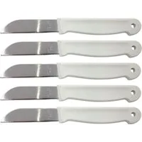 BURI Universalküchenmesser Obstmesser 5er-Set Schälmesser Gemüsemesser Küchenmesser Messerset