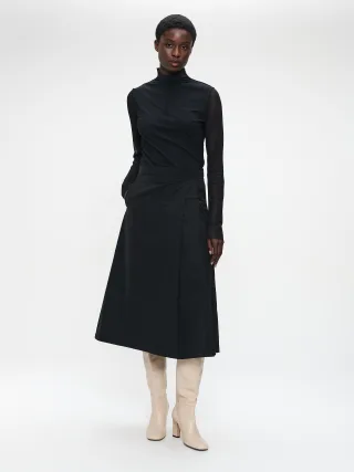 Jane Lushka - Zara top technical Jersey black - Gr. - S