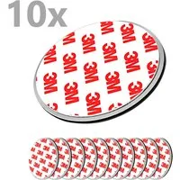 NEMAXX Rauchmelder Magnethalter 10 Stück Rauchmelder (Schnelle & sichere Montage ohne Bohren – für Rauch- & Feuermelder)