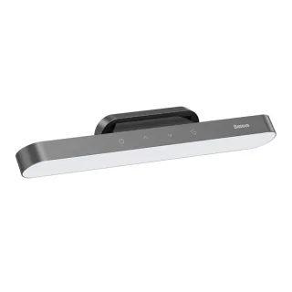 Baseus Magnetic Stepless Dimming Charging Desk Lamp Adjustable Angles One-Touch Control Punch-Free Installation Space Gr