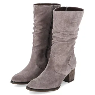 Gabor Stiefel - Gr. 37 - Taupe - Rauleder