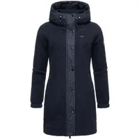 Ragwear Outdoorjacke Cousy flauschige Übergangsjacke mit Teddyfell und Kapuze