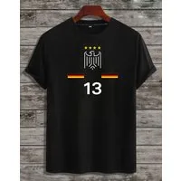 RMK T-Shirt Herren Shirt Trikot Fan Fußball Deutschland Germany EM WM 2024 aus gekämmter Baumwolle