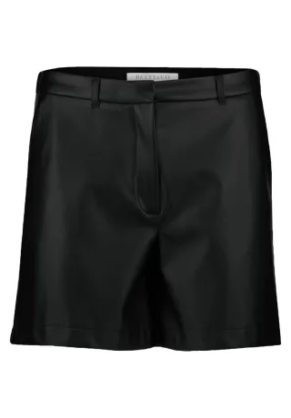 Betty & Co - Kunstledershorts schwarz - Gr. - 34