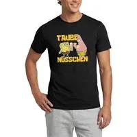 Spreadshirt T-Shirt SpongeBob Schwammkopf Taube Nüsschen Patrick Eis Männer T-Shirt (1-tlg)