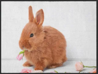 Fussmatte Hase 4945 | Größe: 60 cm x 45 cm