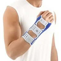 Bauerfeind Handbandage Bauerfeind ManuLoc® Handgelenkorthese, Farbe: Titan
