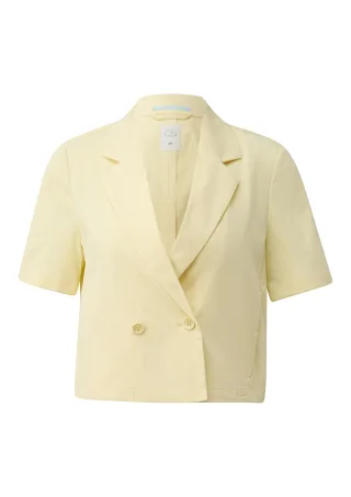 qs - Indoor-Blazer gelb - Gr. - 34