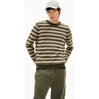 Armedangels Strickpullover LOUKAA FINE STRIPES Pullover aus Bio-Baumwolle Regular Fit
