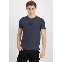 Alpha Industries Rundhalsshirt Basic T ML Baumwolle, regular fit