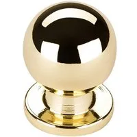 SO-TECH® Möbelknopf Schrankknopf K-01 Ø 18 oder 22 mm, Möbelknauf Knopf Knauf - incl. Schraube