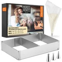 Moritz & Moritz Backrahmen Backrahmen Rechteckig Verstellbar 5cm hoch
