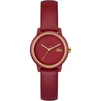 Lacoste Quarzuhr LACOSTE 12.12 SWIFT 2001439, Armbanduhr, Damenuhr, Lederarmband, analog