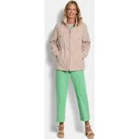 GOLDNER Jerseyblazer Freizeitjacke mit Kapuze Kapuzenjacke mit Stehkragen, Taschen, Reißverschluss und Langarm