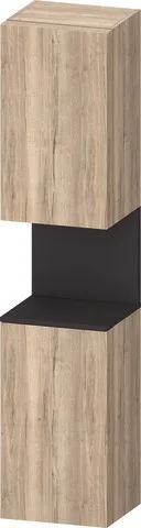 Duravit Qatego Hochschrank Eiche Marmoriert Matt 400x360x1760 mm - QA1346R80550010 QA1346R80550010