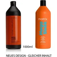 MATRIX Haarshampoo Total Results - Mega Sleek - Shampoo - 1000ml